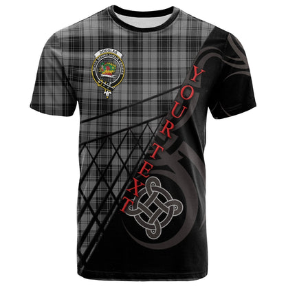 Printivon Douglas Grey T Shirt Pattern Celtic 