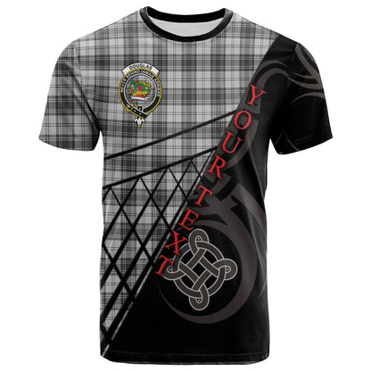 Printivon Douglas Grey Modern T Shirt Pattern Celtic 