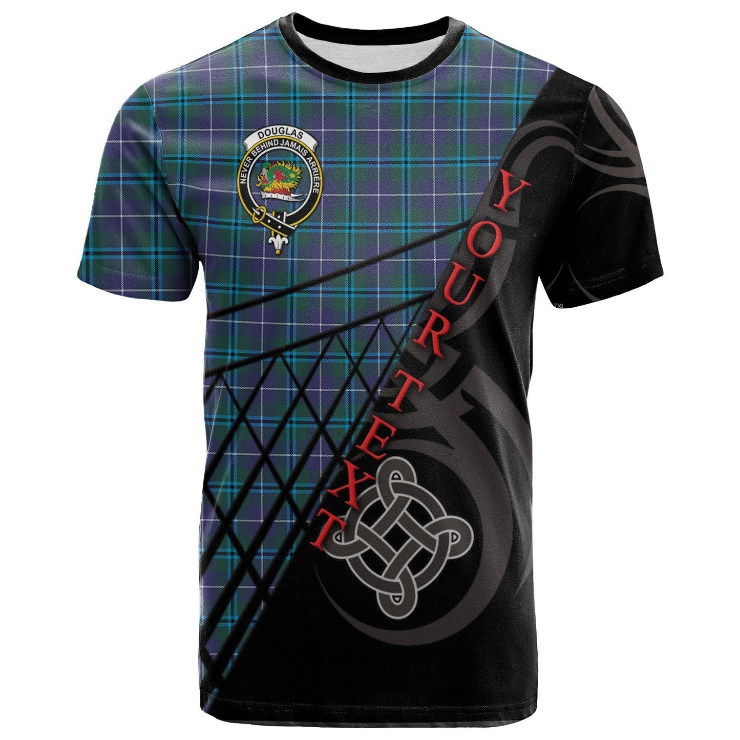 Printivon Douglas Modern T Shirt Pattern Celtic 