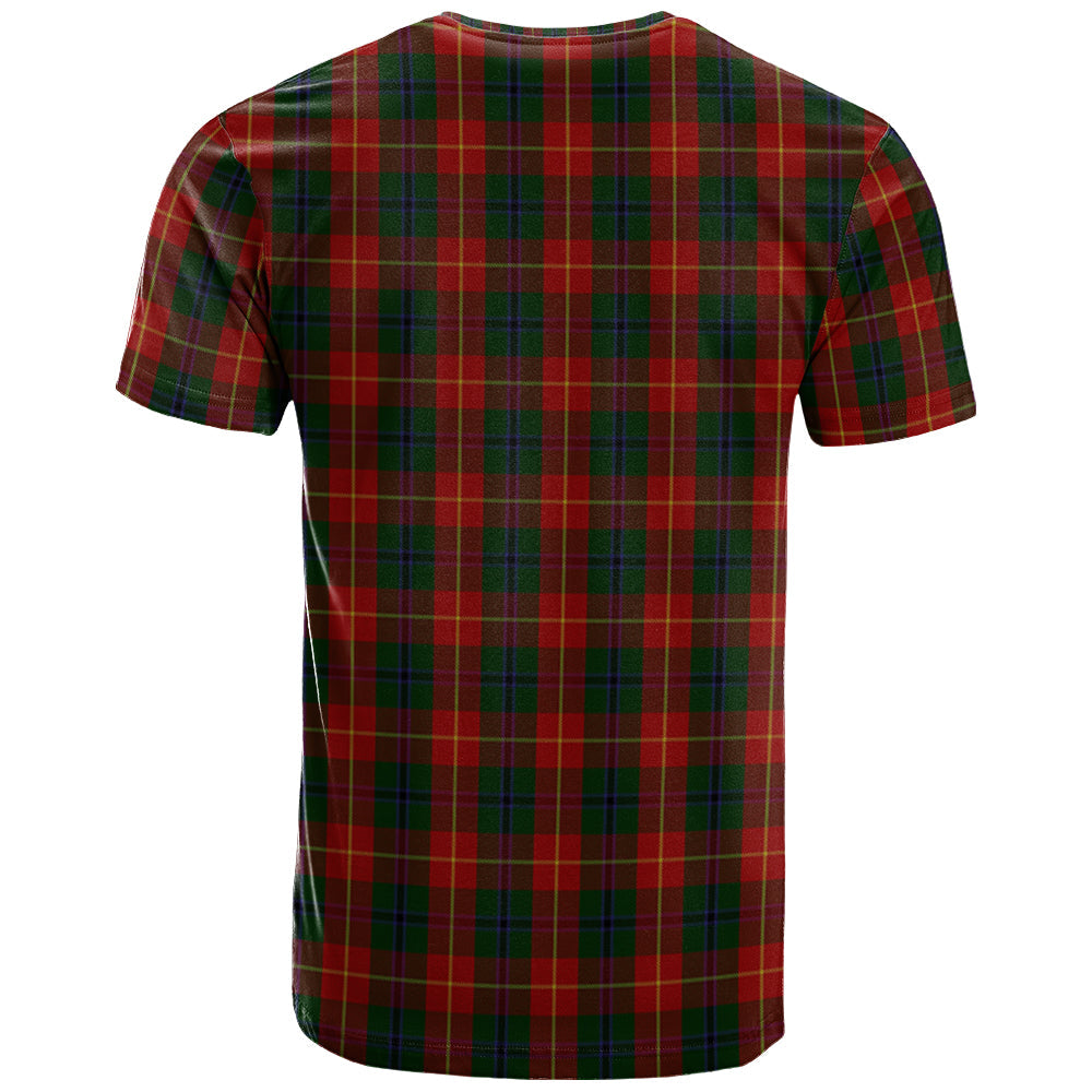 Printivon Douglas of Roxburgh Clan DNA In Me Tartan Crest T Shirt