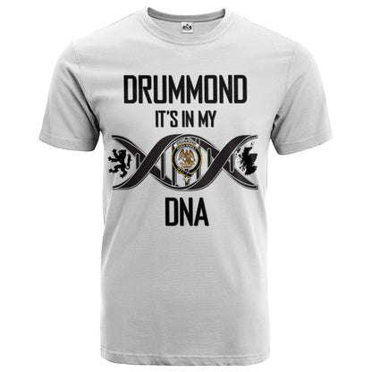 Printivon Drummond Clan DNA In Me Crest T Shirt