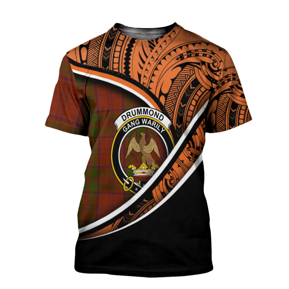Printivon Drummond Clan T Shirt Pattern Polynesian 