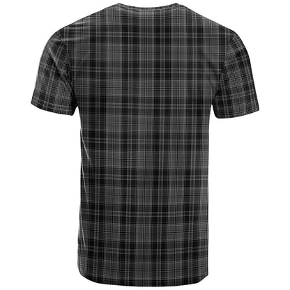 Printivon Drummond Grey Clan DNA In Me Tartan Crest T Shirt