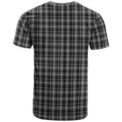 Printivon Drummond Grey Originaux Clan DNA In Me Tartan Crest T Shirt