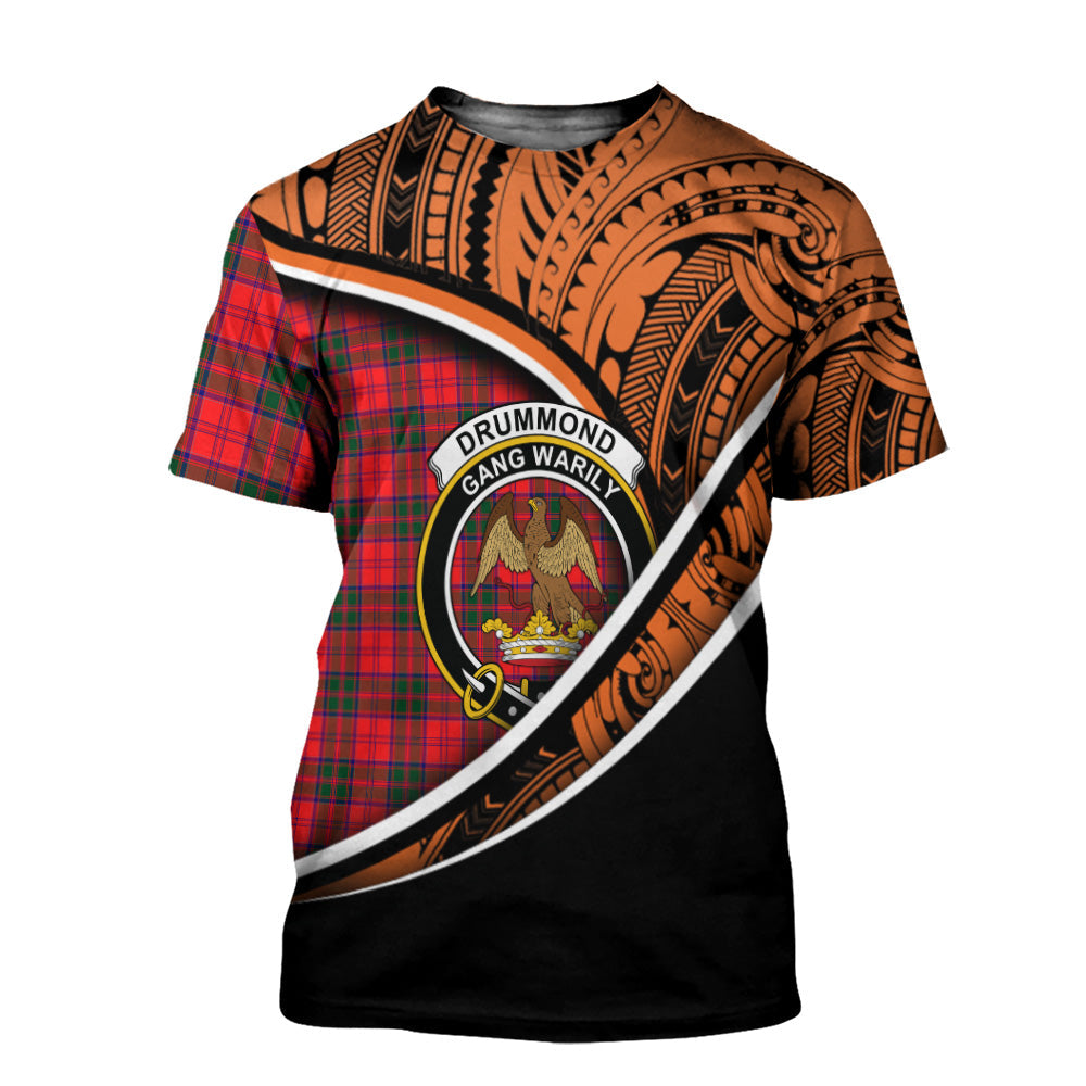 Printivon Drummond Modern T Shirt Pattern Polynesian 