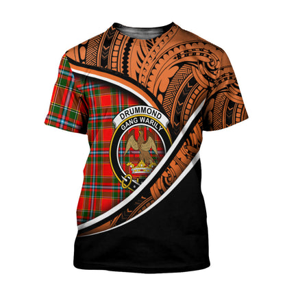 Printivon Drummond of Perth T Shirt Pattern Polynesian 