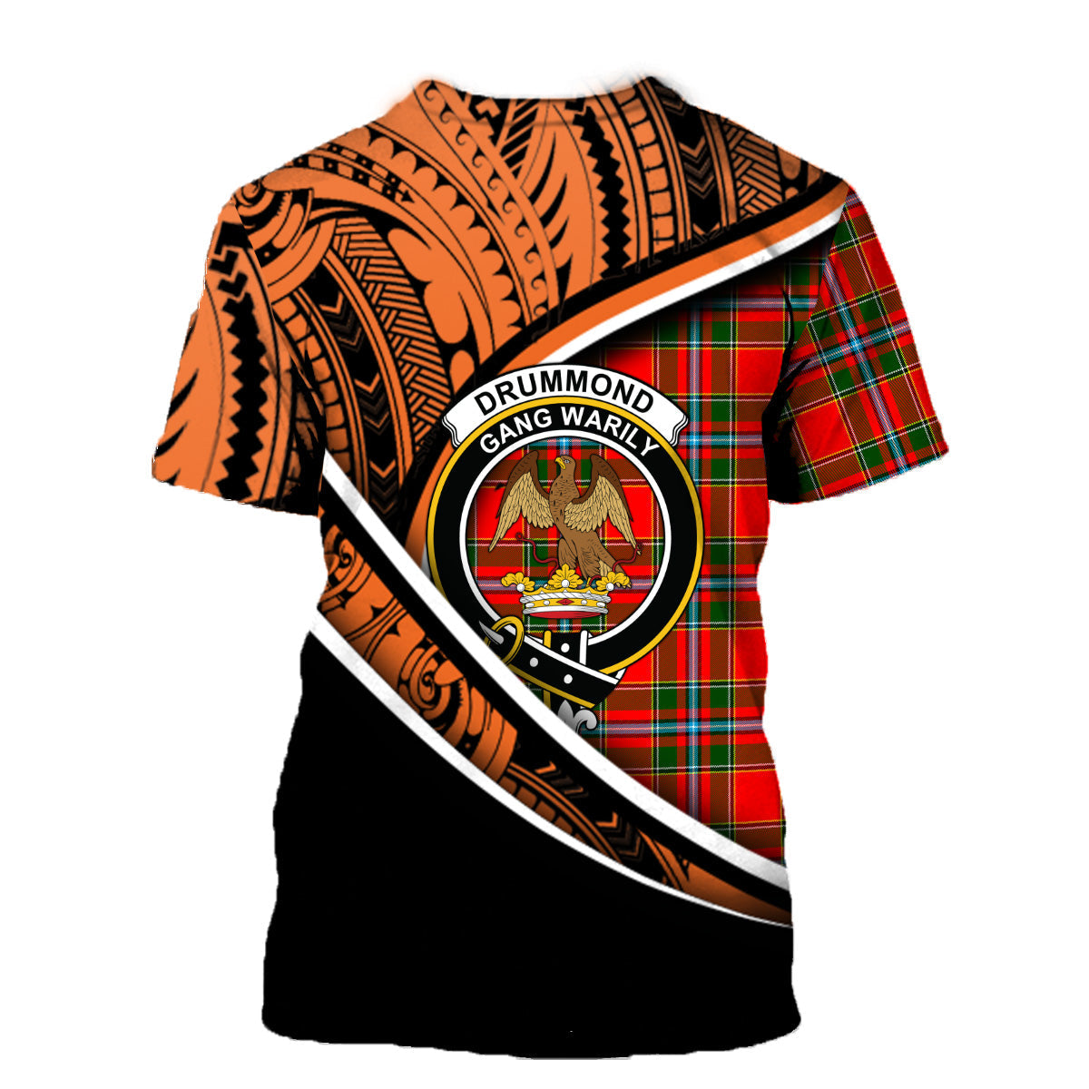Printivon Drummond of Perth Dress T Shirt Pattern Polynesian