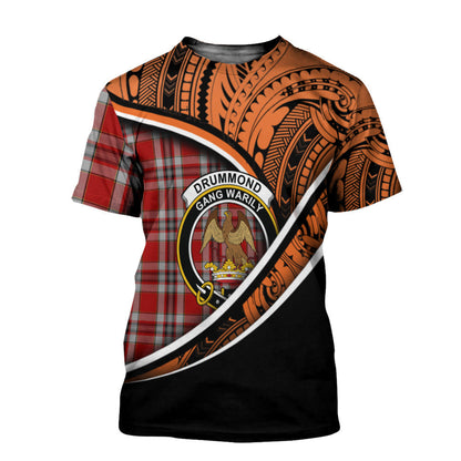 Printivon Drummond of Perth Dress T Shirt Pattern Polynesian 