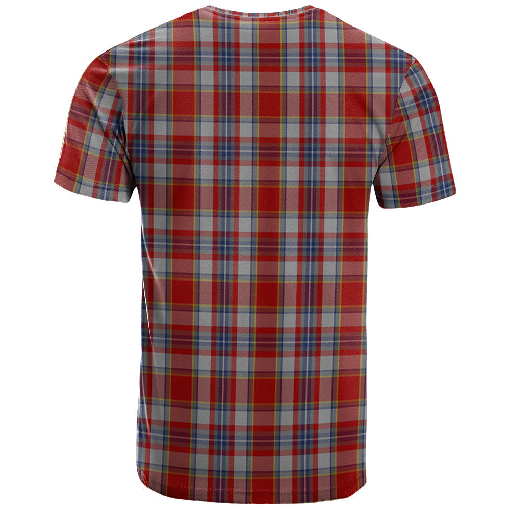 Printivon Drummond of Perth Dress 02 Clan DNA In Me Tartan Crest T Shirt