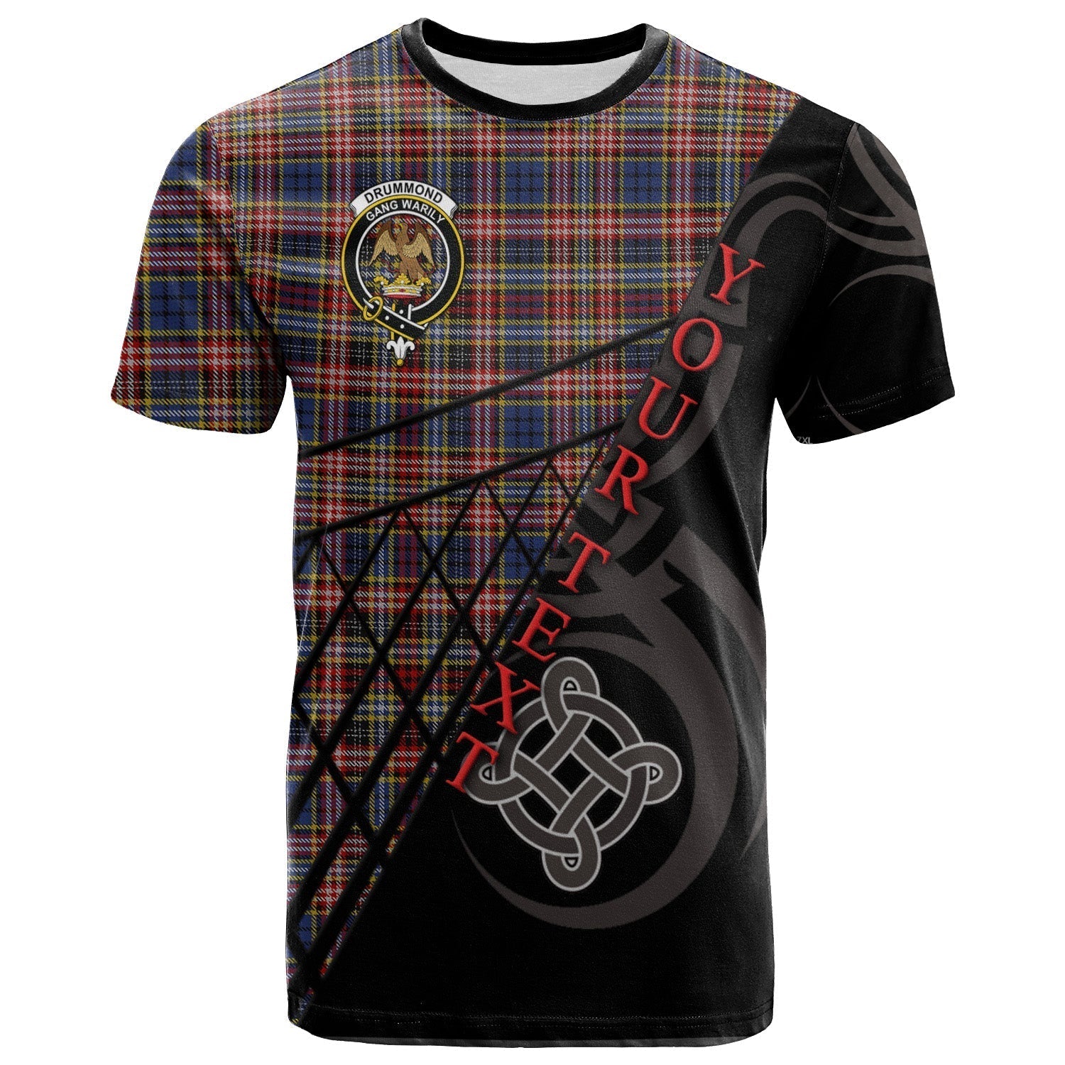 Printivon Drummond of Strathallen T Shirt Pattern Celtic 