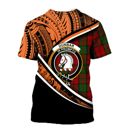 Printivon Dunbar of Pitgaveny T Shirt Pattern Polynesian