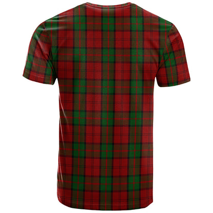 Printivon Dunbar Clan DNA In Me Tartan Crest T Shirt
