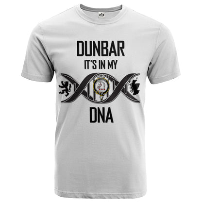 Printivon Dunbar Clan DNA In Me Crest T Shirt