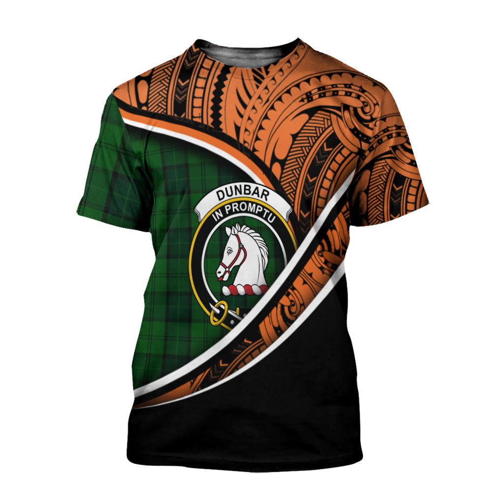 Printivon Dunbar Hunting T Shirt Pattern Polynesian 