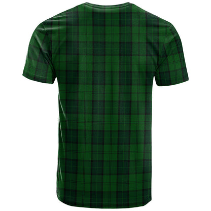 Printivon Dunbar Hunting Clan DNA In Me Tartan Crest T Shirt
