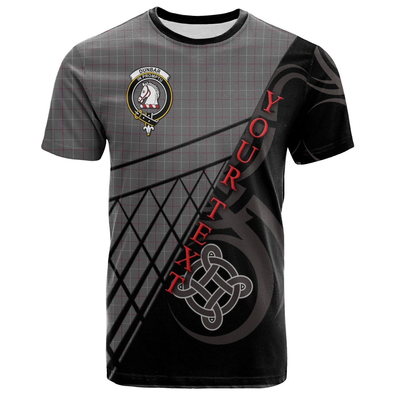Printivon Dunbar of Pitgaveny T Shirt Pattern Celtic 