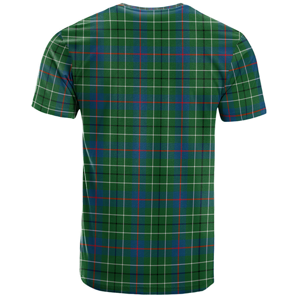 Printivon Duncan Ancient Clan DNA In Me Tartan Crest T Shirt