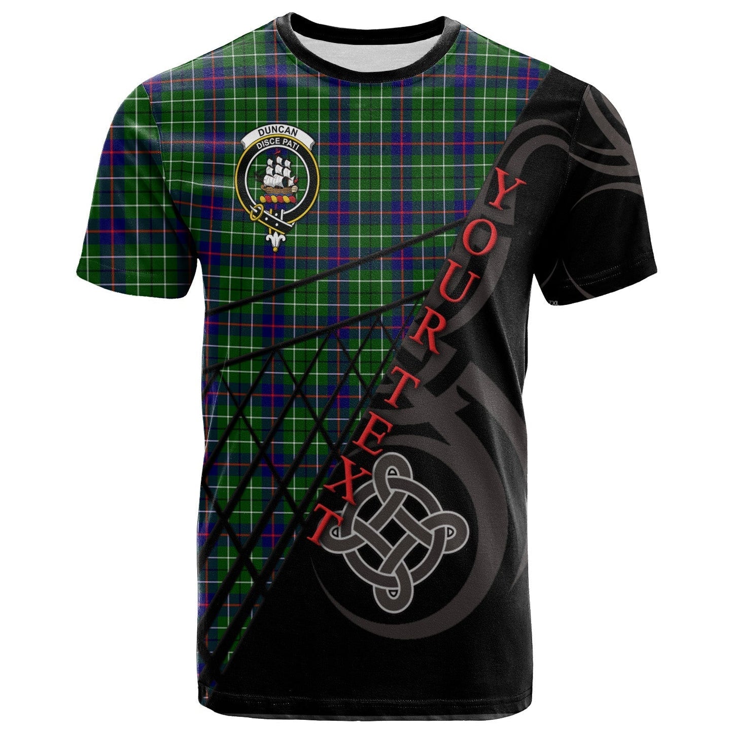 Printivon Duncan Modern T Shirt Pattern Celtic 