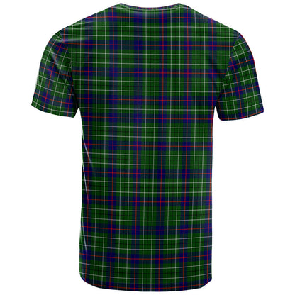 Printivon Duncan Modern Clan DNA In Me Tartan Crest T Shirt