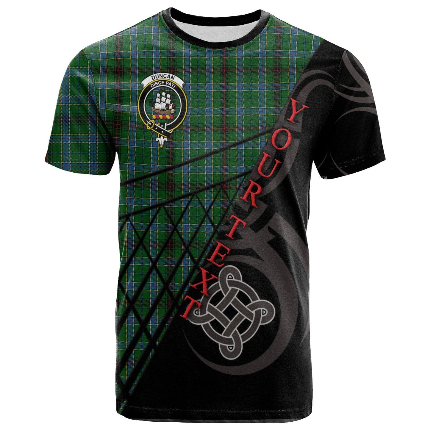 Printivon Duncan of Sketraw T Shirt Pattern Celtic 