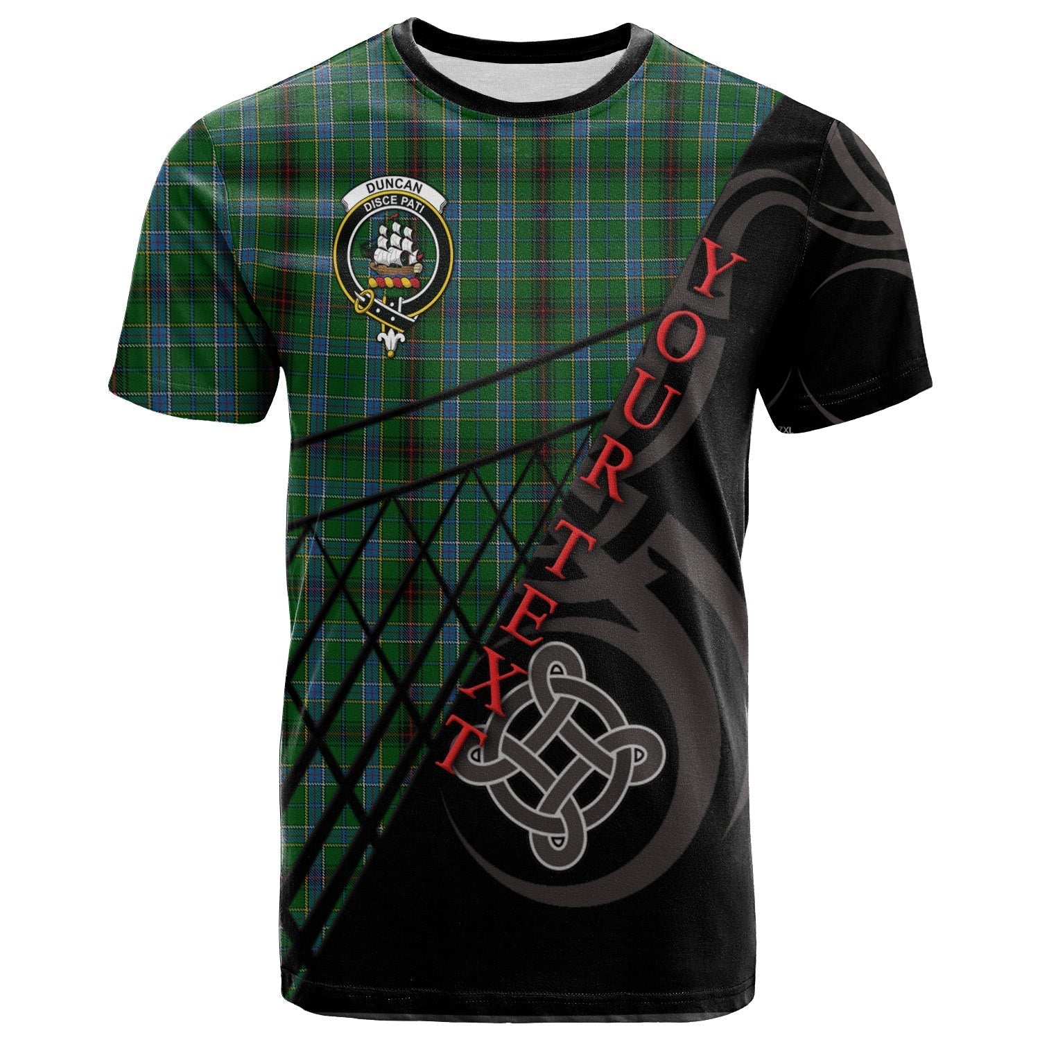 Printivon Duncan of Sketraw T Shirt Pattern Celtic 