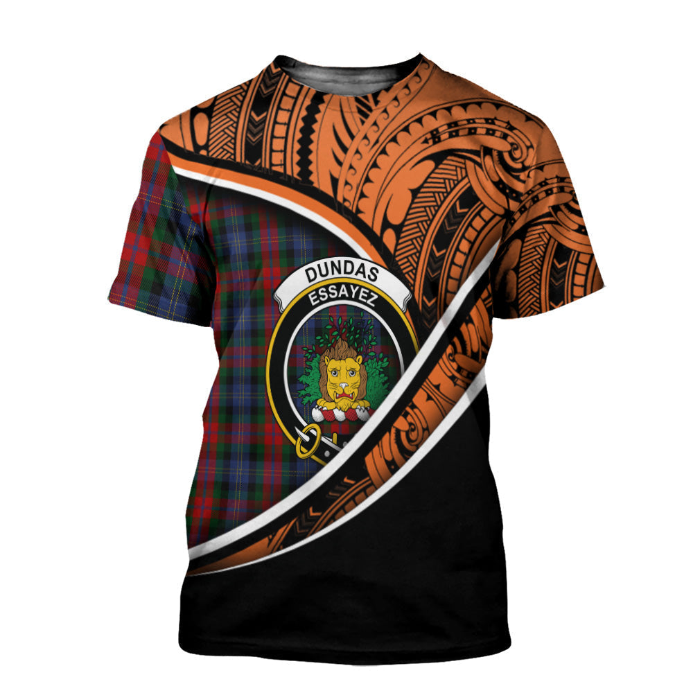 Printivon Dundas T Shirt Pattern Polynesian 