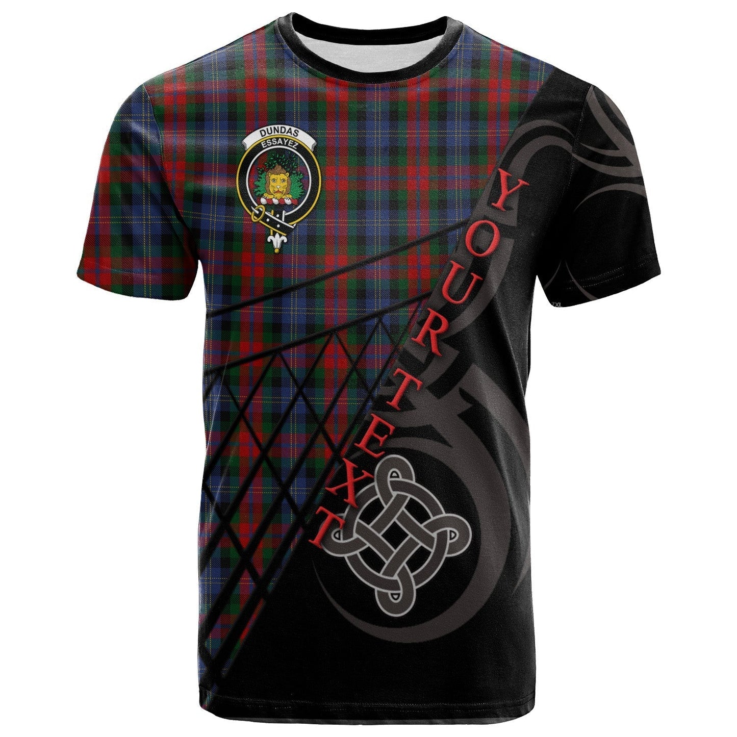 Printivon Dundas T Shirt Pattern Celtic 