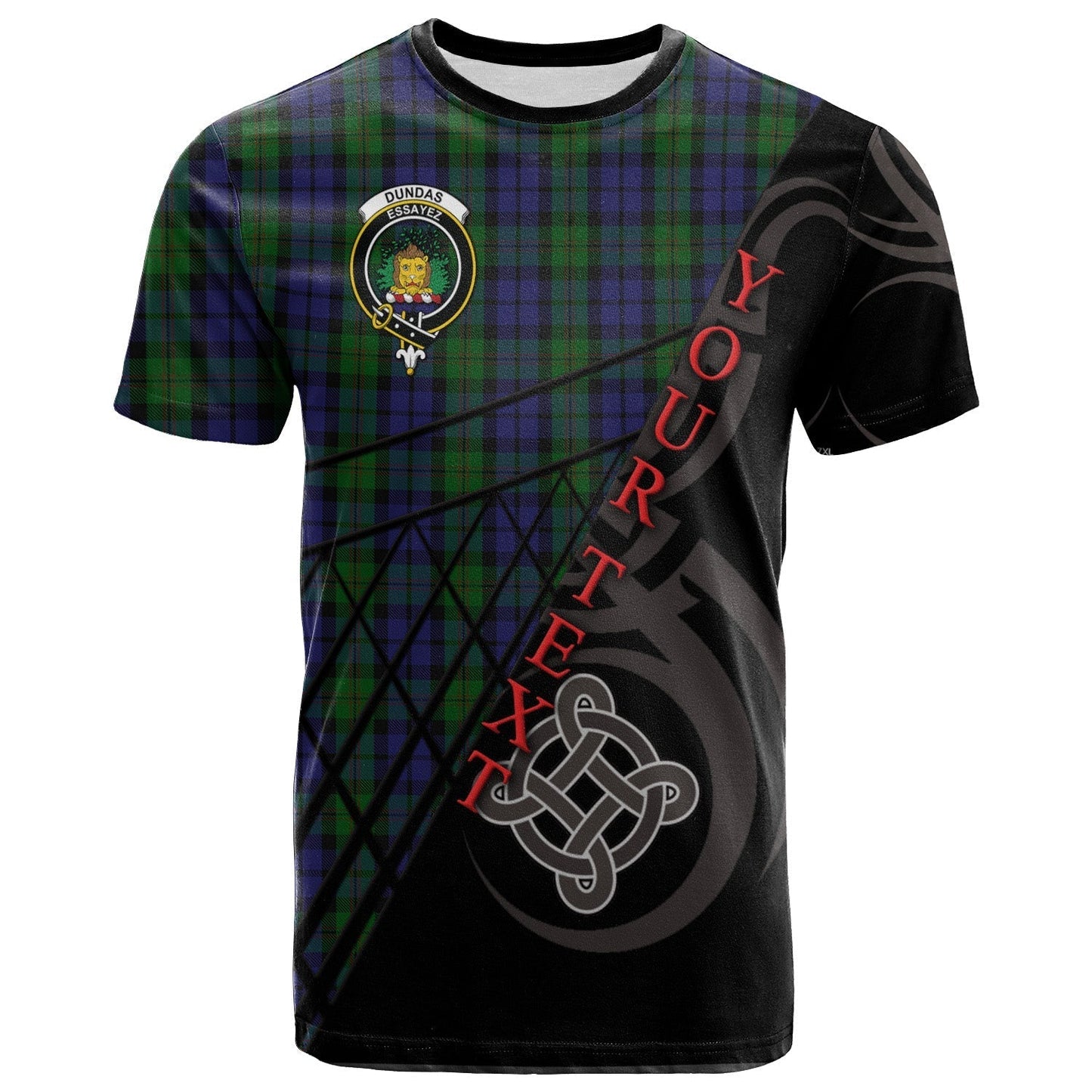 Printivon Dundas 02 T Shirt Pattern Celtic 