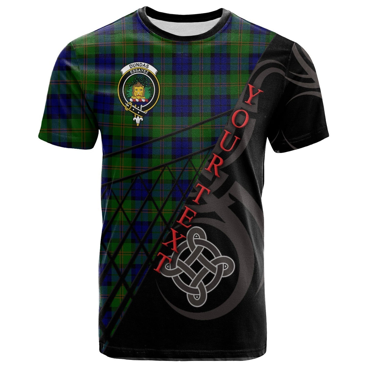 Printivon Dundas Modern T Shirt Pattern Celtic 