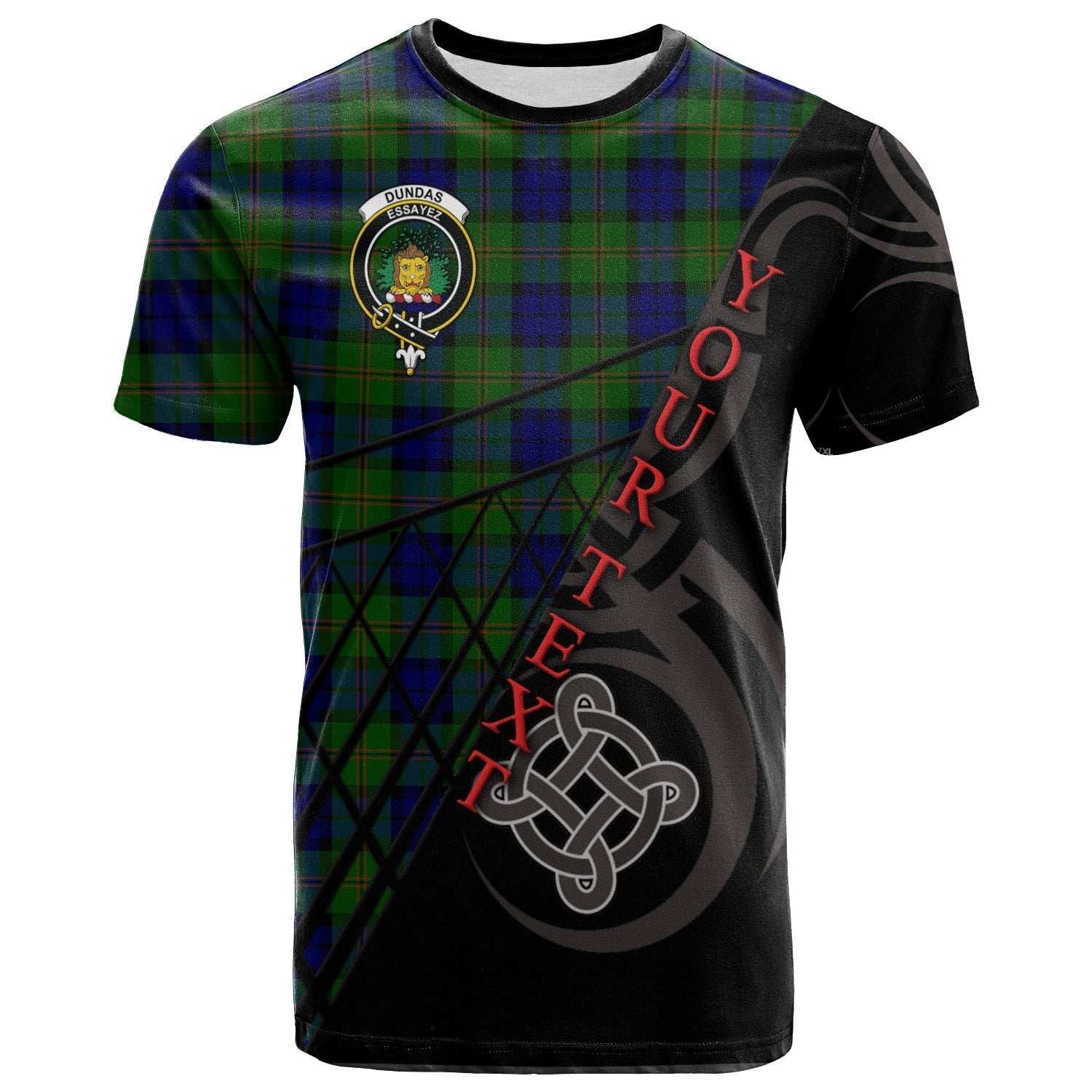 Printivon Dundas Modern T Shirt Pattern Celtic 