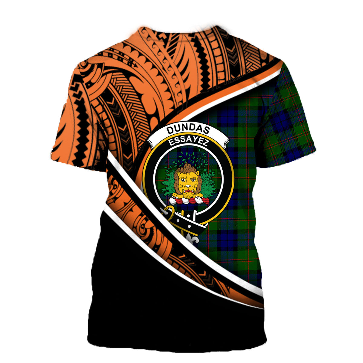 Printivon Dundas Modern 02 T Shirt Pattern Polynesian