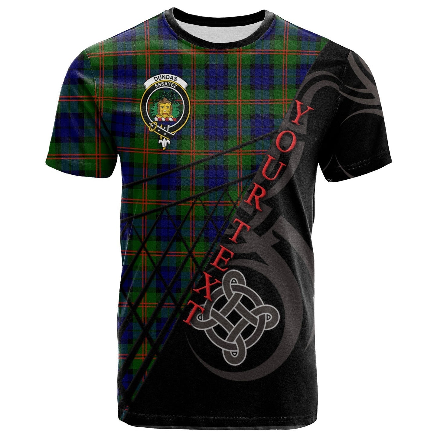 Printivon Dundas Modern 02 T Shirt Pattern Celtic 