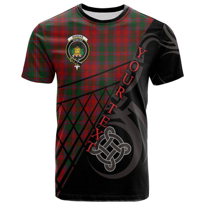 Printivon Dundas Red T Shirt Pattern Celtic 