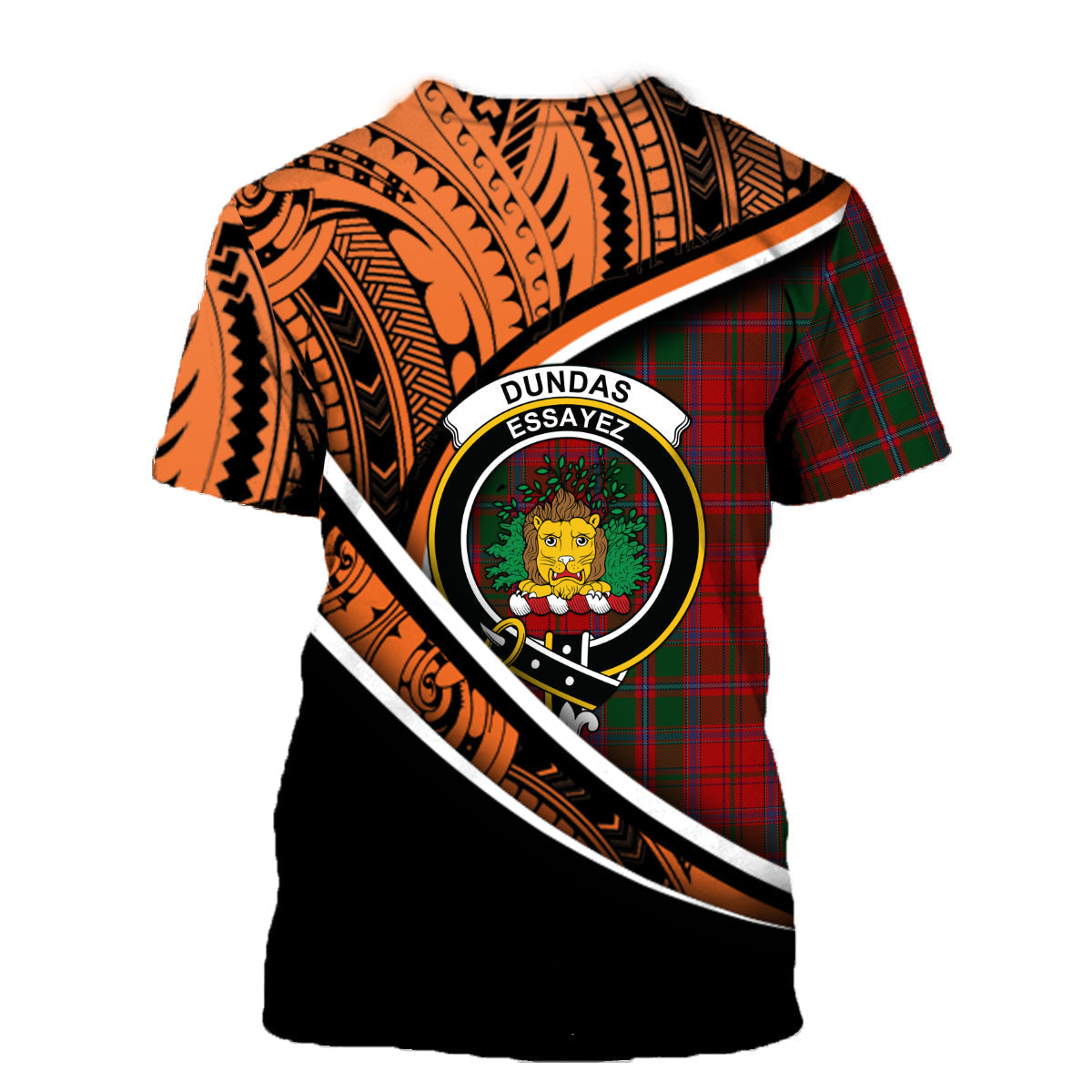 Printivon Dundas Modern T Shirt Pattern Polynesian