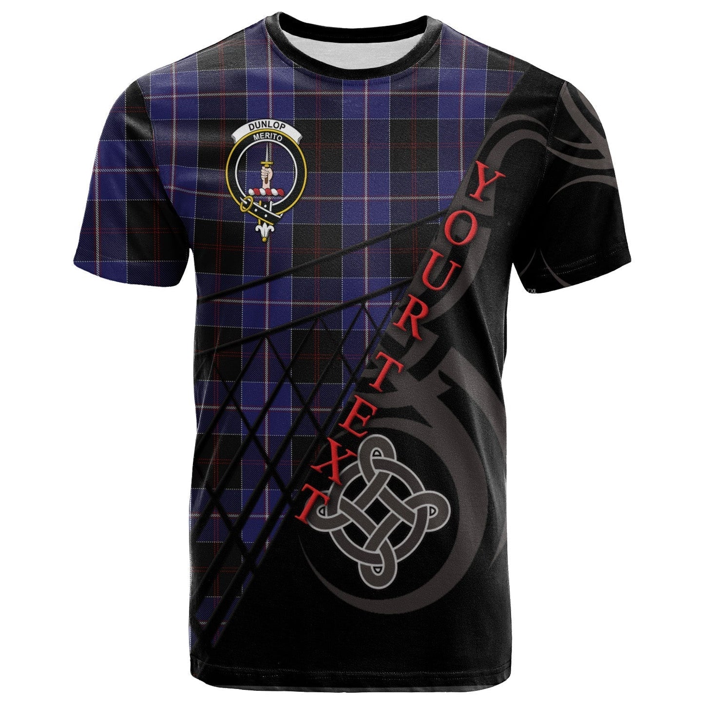 Printivon Dunlop T Shirt Pattern Celtic 