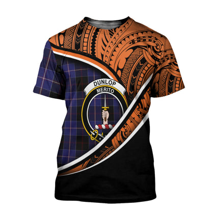 Printivon Dunlop T Shirt Pattern Polynesian 
