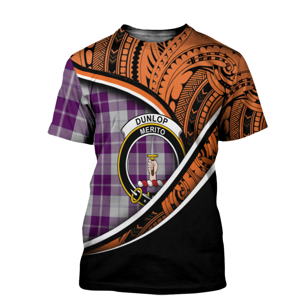 Printivon Dunlop Dress T Shirt Pattern Polynesian 