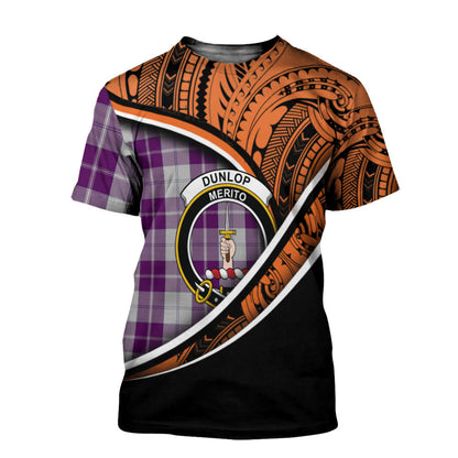 Printivon Dunlop Dress T Shirt Pattern Polynesian 