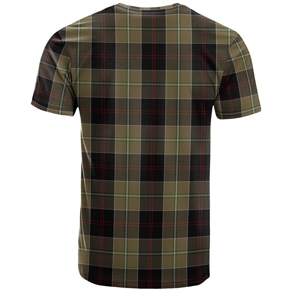 Printivon Dunlop Hunting Clan DNA In Me Tartan Crest T Shirt