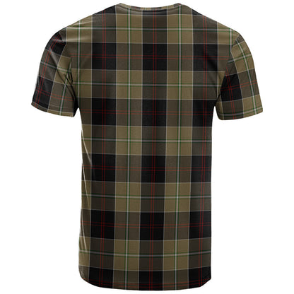 Printivon Dunlop Hunting Clan DNA In Me Tartan Crest T Shirt