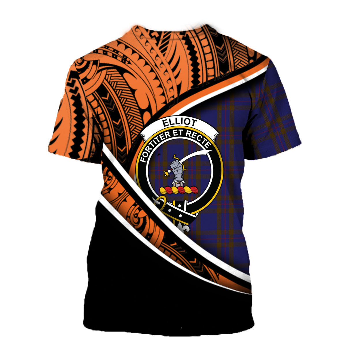 Printivon Elliot Modern T Shirt Pattern Polynesian