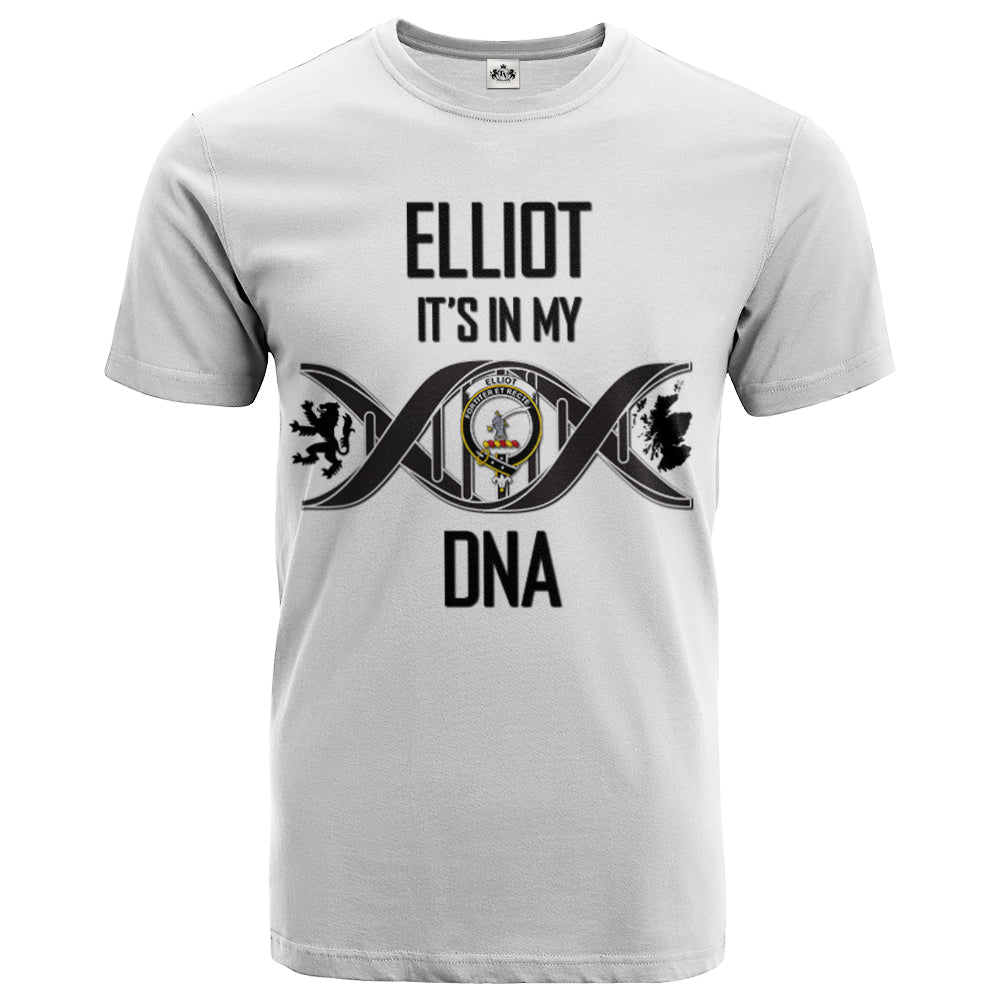 Printivon Elliot Clan DNA In Me Crest T Shirt