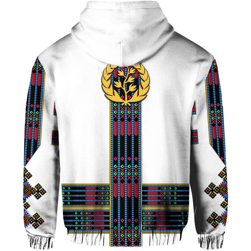 Eritrea Hoodie Fancy Tibeb Vibes NO.1 Ver Flag Style