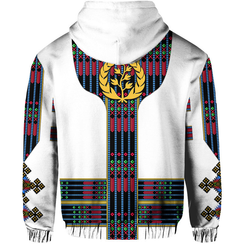 Eritrea Hoodie Fancy Tibeb Vibes Flag Style