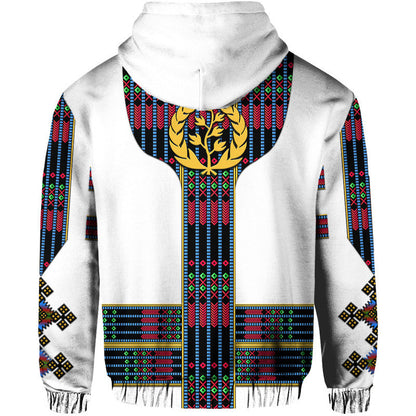 Eritrea Hoodie Fancy Tibeb Vibes Flag Style