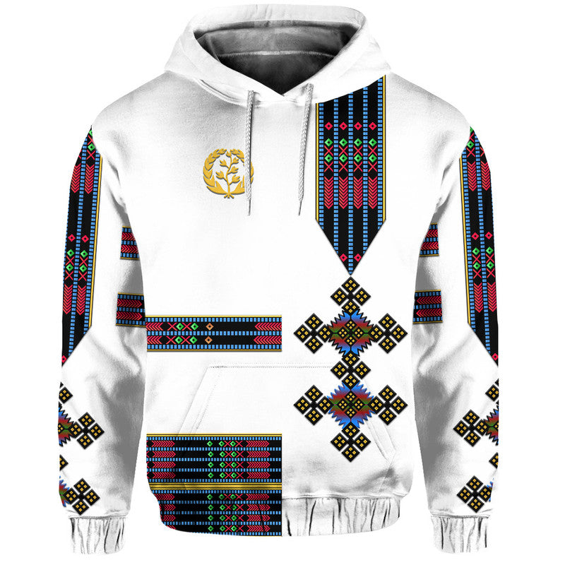 Eritrea Hoodie Fancy Simple Tibeb Style Flag Style