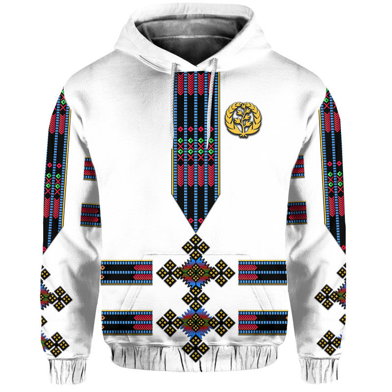 Eritrea Hoodie Fancy Tibeb Vibes NO.1 Ver Flag Style