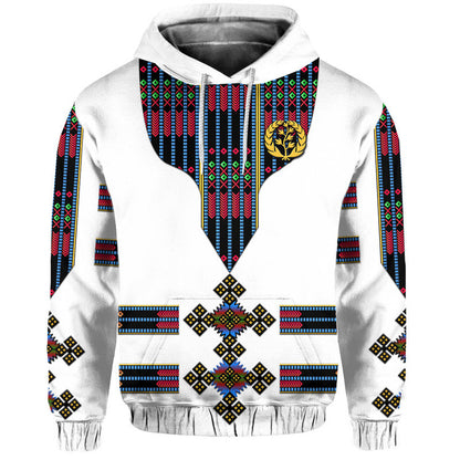 Eritrea Hoodie Fancy Tibeb Vibes Flag Style