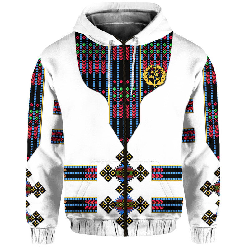 Eritrea Hoodie Fancy Tibeb Vibes Flag Style