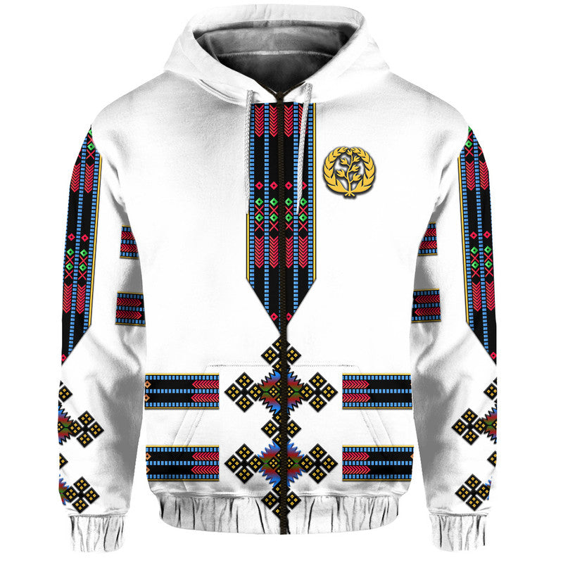 Eritrea Hoodie Fancy Tibeb Vibes NO.1 Ver Flag Style